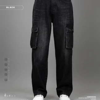 Men’s Baggy Jeans Black