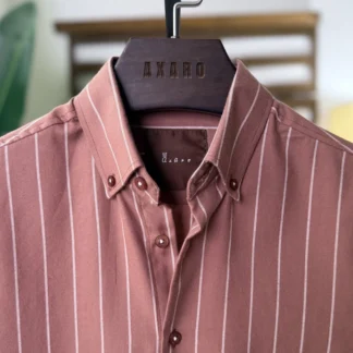 Terracotta Clay Stripe Shirt