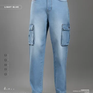 Men’s Baggy Jeans Light Blue